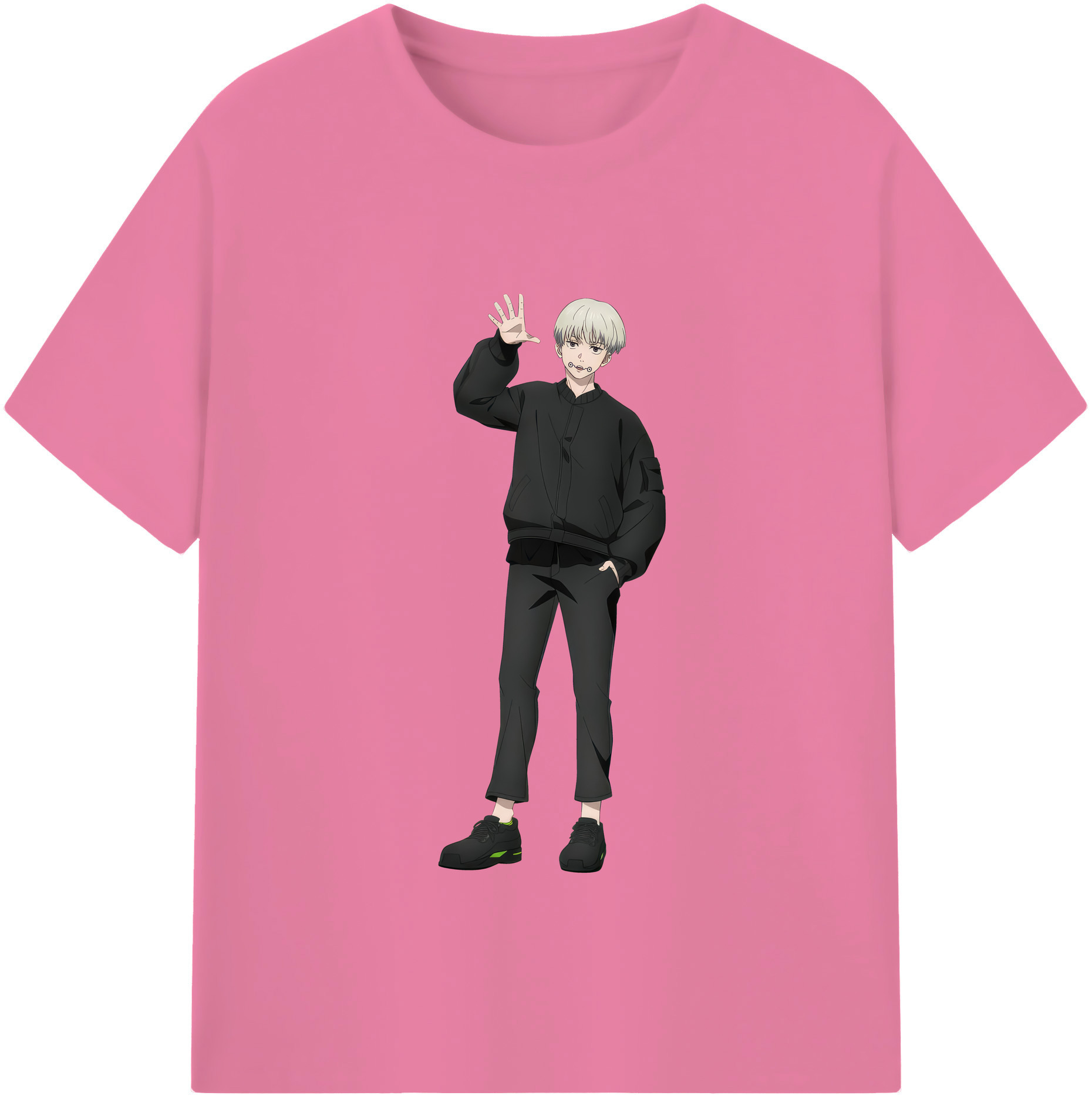 （画像用） 呪術廻戦 Jujutsu Kaisen 綿100％半袖Tシャツ（フロントプリント）